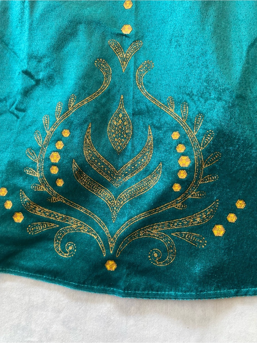 NWOT Halloween Frozen Teal & Purple Cape Size Kids Small - Picture 5 of 5